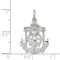Sterling Silver Mariners Cross Charm Pendant Jewelry 25mm x 16mm